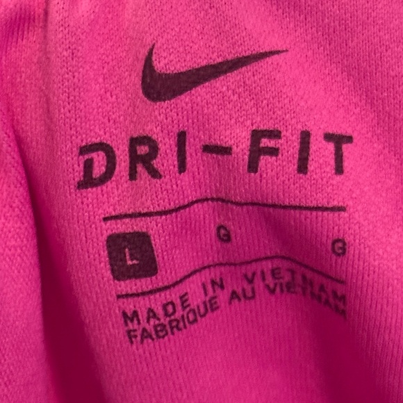 Nike Women's Pink Tie-Dye Shorts Sz.L - Picture 4 of 4